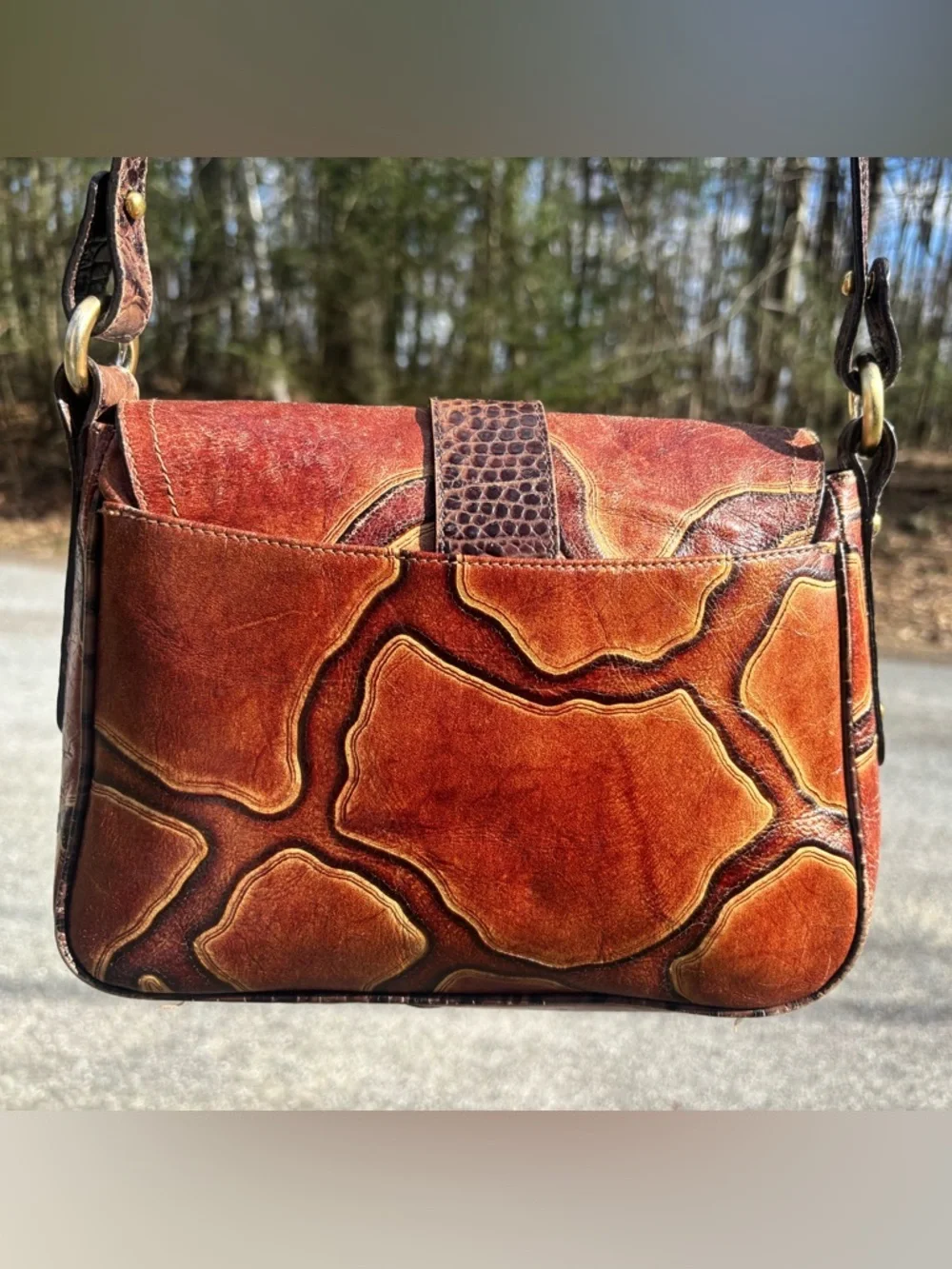 Brahmin Leather Crossbody Bag Limited Edition - Picture 3 of 17